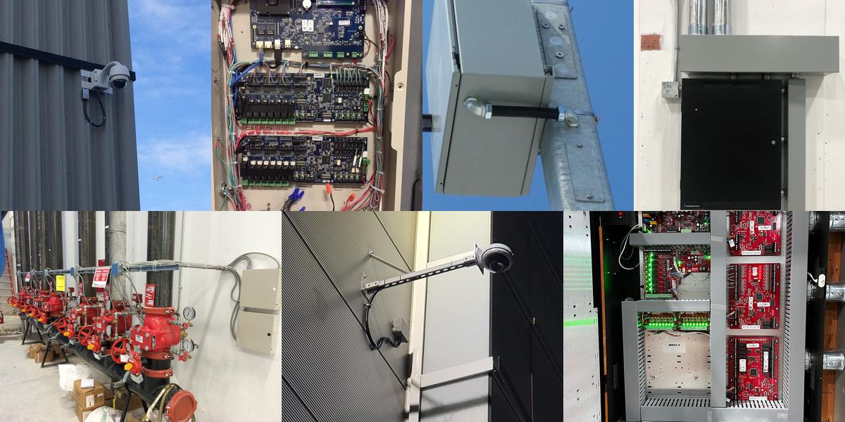 Mosaic of Subforce security installations